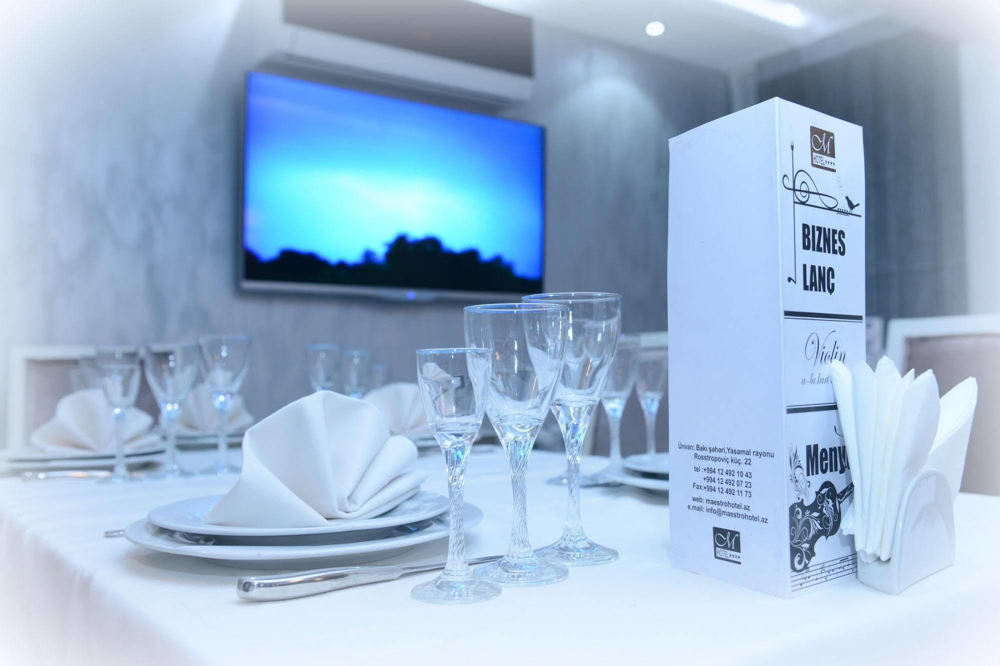 Maestro Hotel Baku Ngoại thất bức ảnh